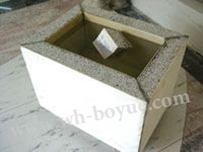 復合夾芯墻材防水試驗