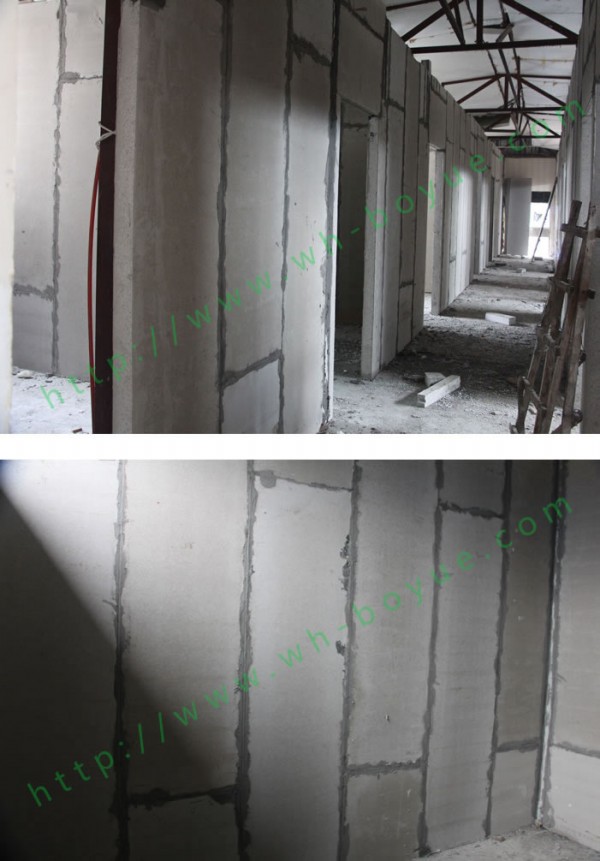 湖北博悅佳實業有限公司請孩子隔墻板施工案例